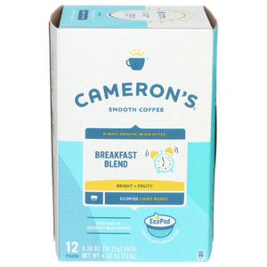 Camerons Coffee - Breakfast Blend Single Serve Coffee, 12 Count | Pack of 6