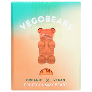 Vegobears - Gummy Bears Banana Pineapple 4OZ ( Pack of 10)