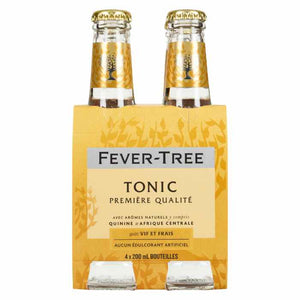 Fever Tree - Premium Indian Tonic Water 4-Pack, 27.2 fl oz | Pack of 6