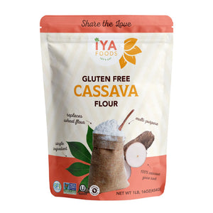Iya Foods LLC - Flour Cassava Yuca, 1 lb | Pack of 6