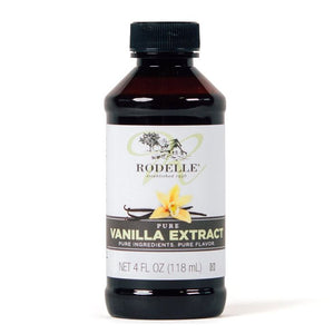 Rodelle - Organic Pure Vanilla Extract, 4 Oz | Pack Of 6