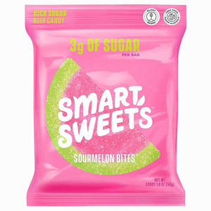 Smart Sweets - Sour Melon Gummy Candy, 1.8 Oz (Pack of 12)
