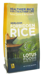 Lotus Foods Rice Forbidden Heirloom 15 Oz
| Pack of 6