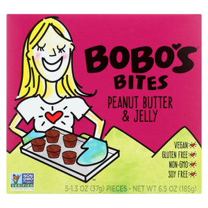 Bobo's - Stuff'd Bites Peanut Butter and Jelly, 1.3 Oz | Pack of 6