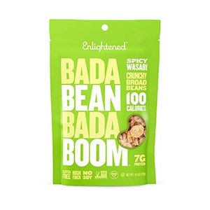 Bada Bean Bada Boom Spicy Wasabi Crunchy Broad Beans, 4.5 oz
| Pack of 6