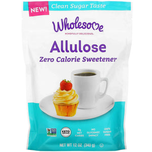Wholesome - Allulose Zero Calorie Sweetener, 12 oz | Pack of 8