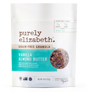 Purely Elizabeth, Granola Vanilla Almond Butter MCT Grain Free, 8 Ounce
| Pack of 6