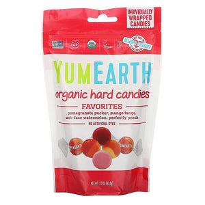 YumEarth, Organic Hard Candies, 3.3 oz
| Pack of 6