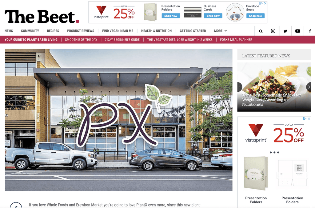 PlantX Known as the "Vegan Amazon," to Open Flagship in San Diego