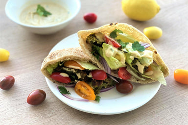 Homemade Falafel Pitas Recipe