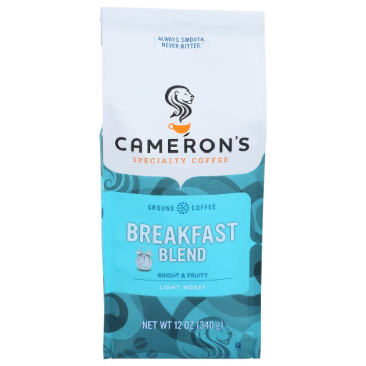 Camerons Coffee - Breakfast Blend Ground Coffee, 12 Oz | Pack of 6