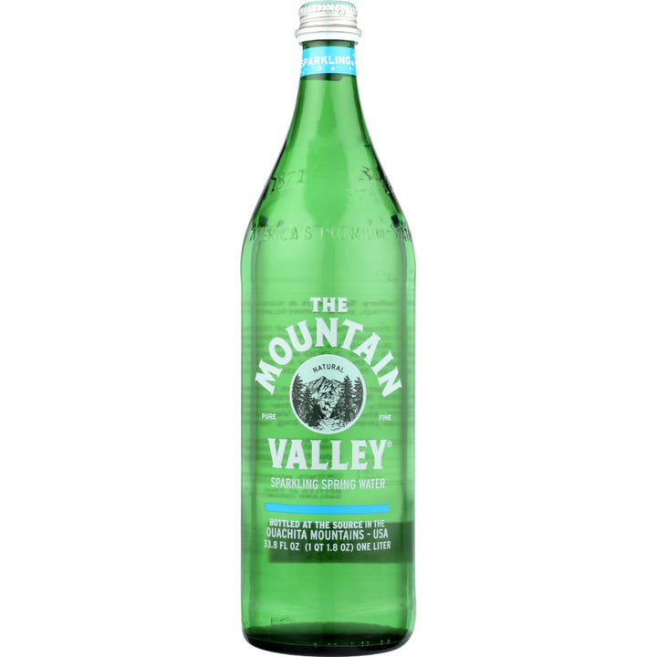 Mountain Valley - Sparkling Spring Water, 1 L | Pack of 12