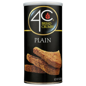 4C Foods - Bread Crumbs Plain, 15 Oz | Pack of 6