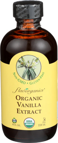 Flavorganics - Extract Vanilla Org, 4 Oz | Pack Of 1
