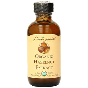 Flavorganics - Organic Hazelnut Extract, 2 fl oz