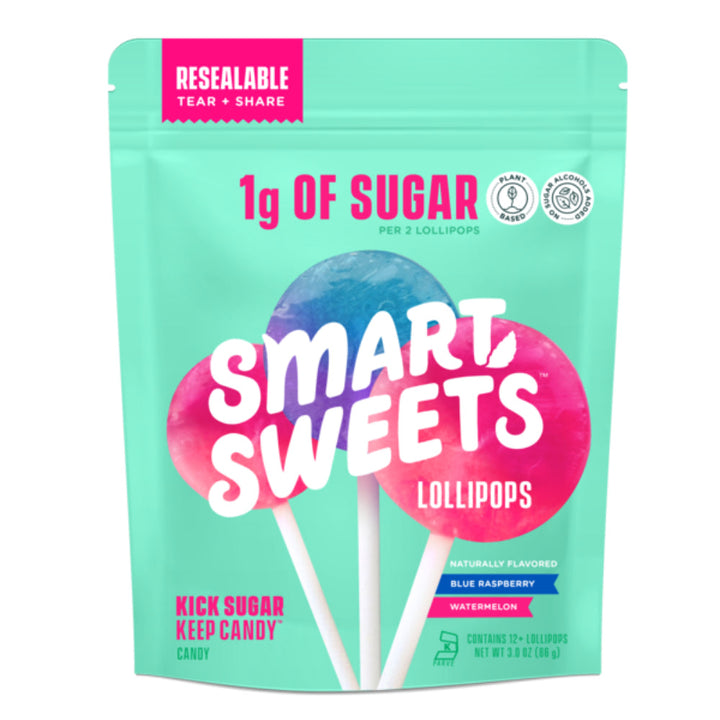 SMARTSWEETS - Lollipops 3OZ ( Pack of 10)