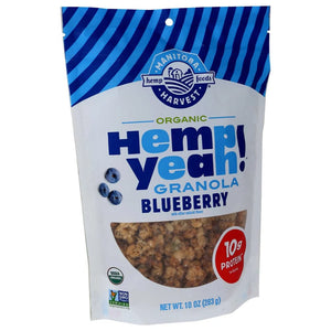 Manitoba Harvest - Hemp Yeah! Blueberry Granola, 10 oz | Pack of 6