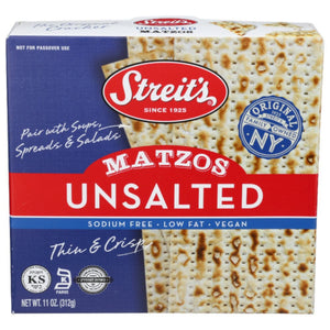 Streit's - Matzos Unsalted, 11 oz