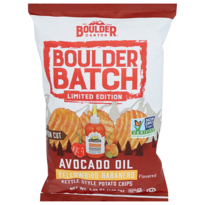 Boulder Canyon - Boulder Batch Kettle Chips Limited Edition, 5.25 Oz | Pack of 12