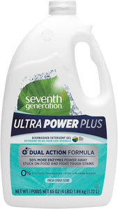 Seventh Generation - Ultra Power Plus Dishwasher Detergent, 65 Oz (Pack of 6)