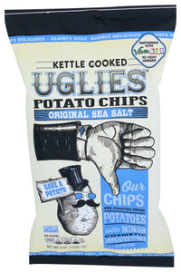 Uglies - Chip Kettle Sea Salt, 6 Oz | Pack of 12