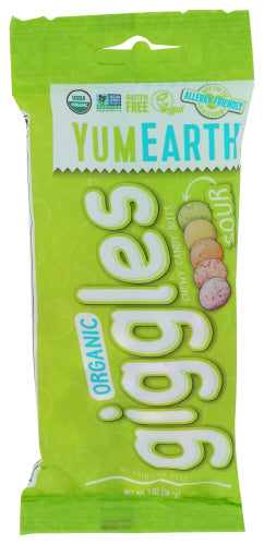YumEarth - Candy Giggles Sour Grab & Go 2 Oz - Pack Of 12