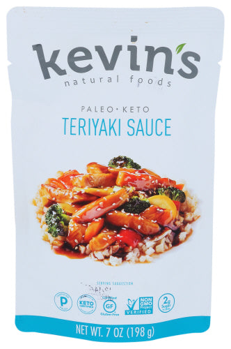 Kevins Natural - Foods Sauce Teriyaki 7 Oz - Pack Of 12