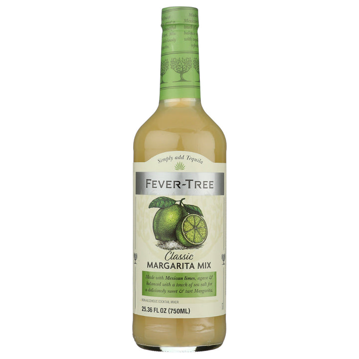 Fever Tree - Classic Margarita Mix Non-Alcoholic Mixer, 25.36 fl oz | Pack of 6
