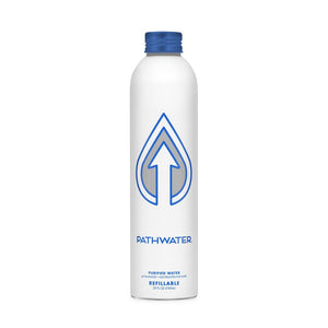 PATHWATER - Purified Alkaline Water, 25 Fl Oz | Pack of 12