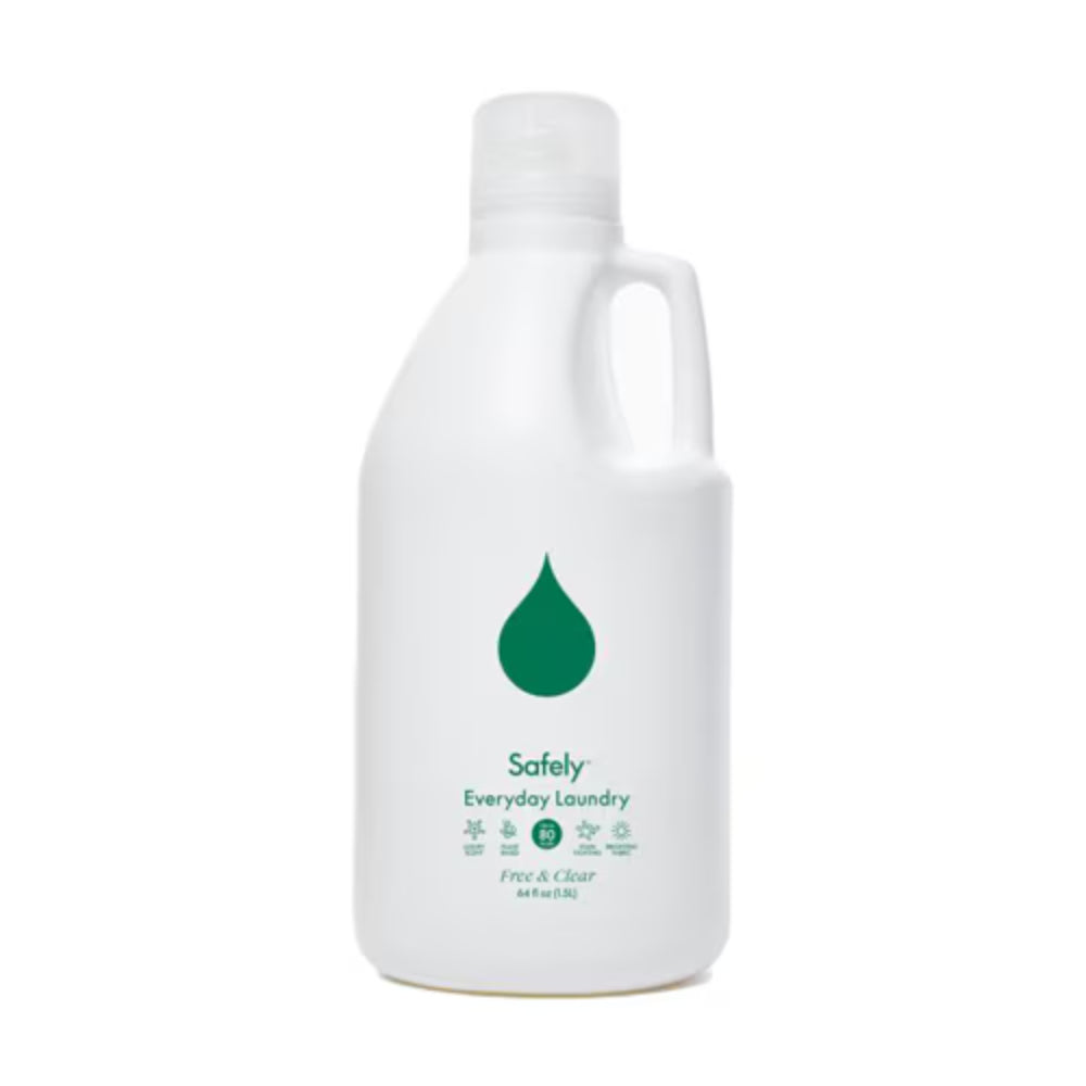 Safely - Laundry Detergent - Free Clear, 64fo (Pack of 4)