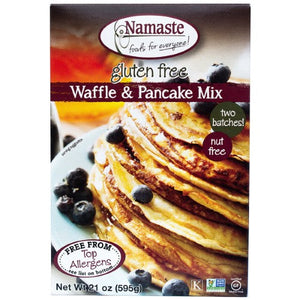 Namaste Foods - Waffle & Pancake Mix, 21 Oz | Pack Of 1