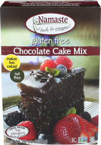 Namaste Foods - Chocolate Cake Mix, 26 Oz | Pack Of 6