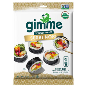 Gimme - Seaweed Nori Wrap Org 0.81 Oz - Pack Of 12