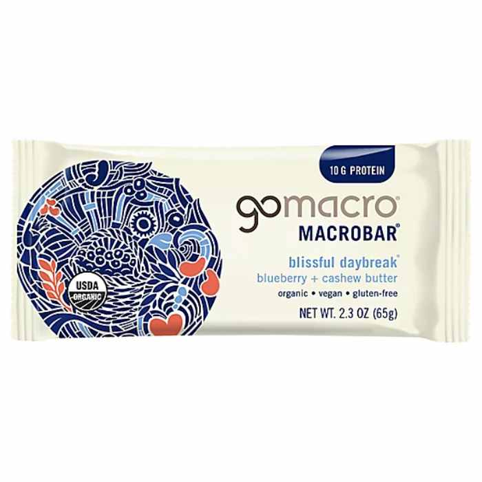 GOMACRO - Cashew Blueberry Bar 2.3OZ - Pack of 12