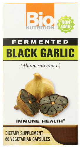 Bio Nutrition - Black Garlic - Fermented, 60cp (Pack of 3)