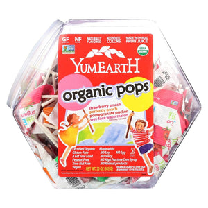 YumEarth - Organic Lollipop, 30 Oz (Pack of 6)