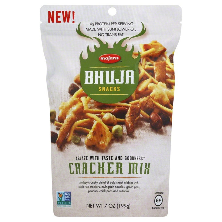 Bhuja - Snack Mix Cracker, 7 OZ | Pack of 6