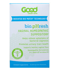 GOOD CLEAN LOVE - SUPPOSITORY BIOPHRESH 10 CP - Pack of 3