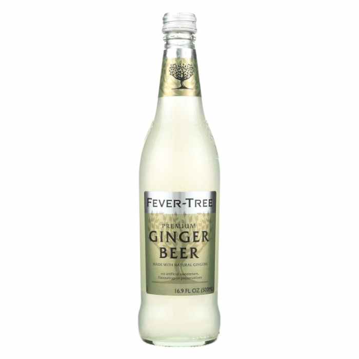 Fever Tree - Premium Ginger Beer, 16.9 fl oz | Pack of 8