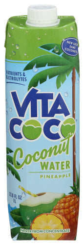 Vita Coco - Coconut Water Pineapple, 1 L | Pack of 12