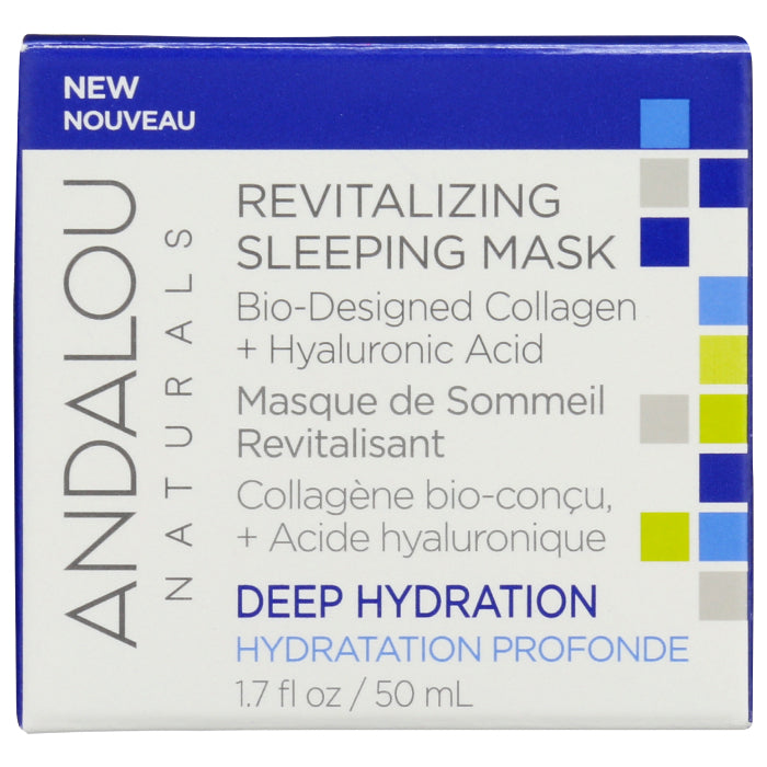 Andalou Natural - Sleep Mask - Revitalizing, 1.7fo (Pack of 1)
