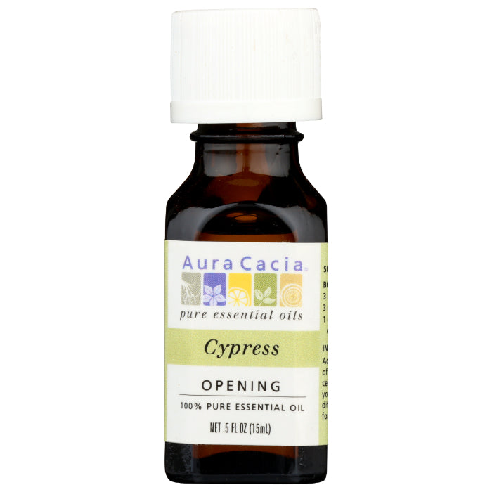 Aura Cacia - Essential Oil Cypress, 0.5 oz (Pack of 1)