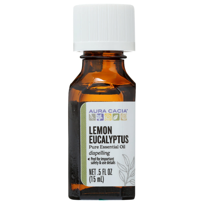 Aura Cacia - Essential Oil Eucalyptus Lemon, 0.5 oz (Pack of 1)