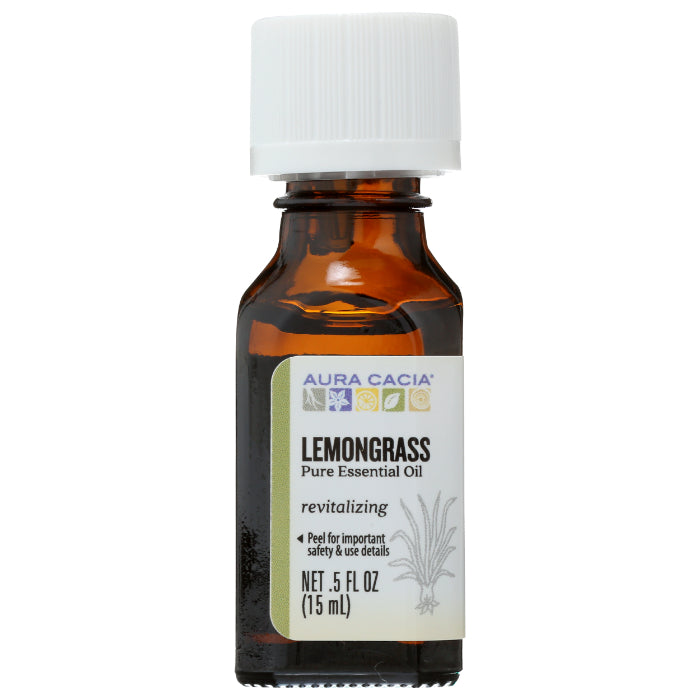 Aura Cacia - Essential Oil Lemongrass, 0.5 oz (Pack of 1)
