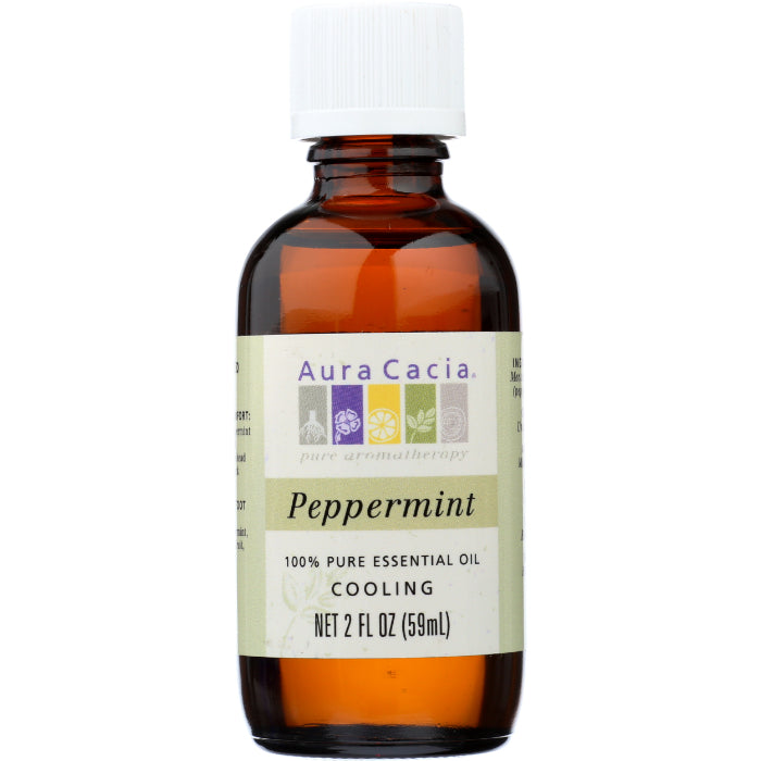 Aura Cacia - Essential Oil Peppermint, 2 oz (Pack of 1)