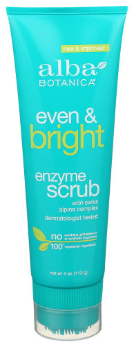 Alba Botanica - Face Scrub Enzyme Even & Bright 4 Oz