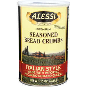 Alessi - Italian Bread Crumbs, 15 Oz | Pack of 6