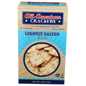 All American - Light Salt Cracker, 4 Oz | Pack of 6