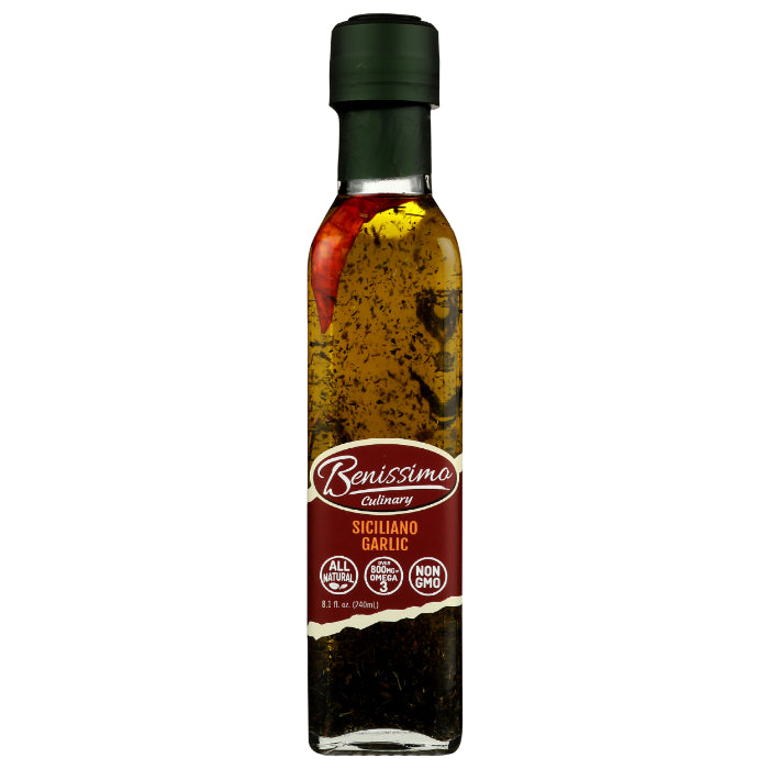 Benissimo - Olive Siciliano Oil, 8.1 Oz | Pack of 6