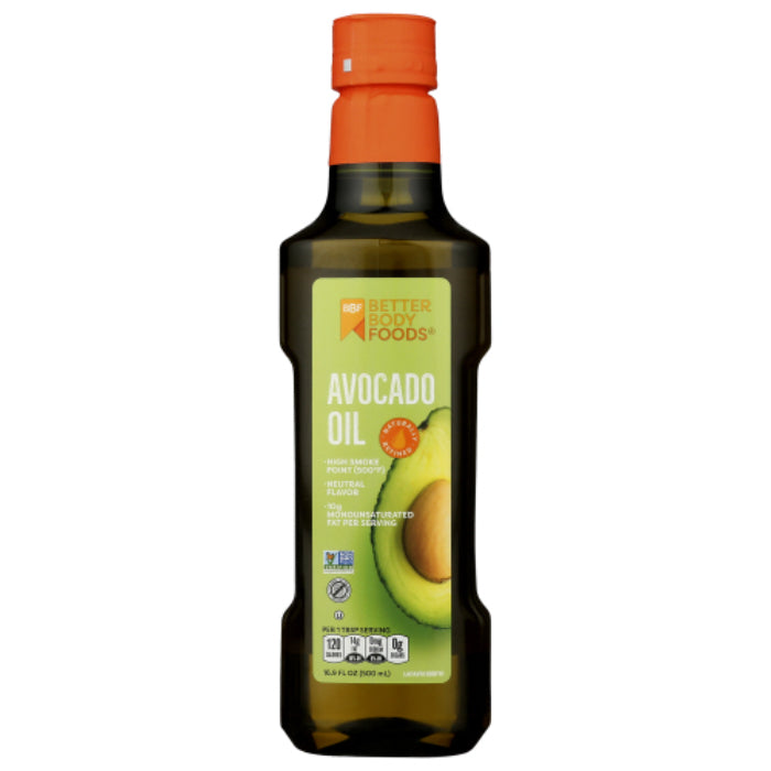 BetterBody - Oil Avocado Refined, 16.9 Oz | Pack of 6